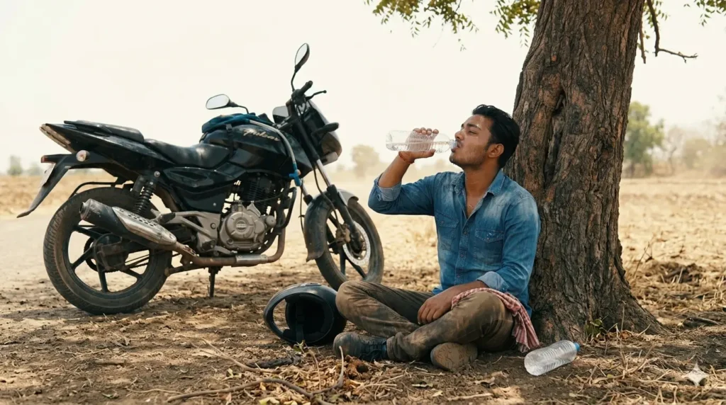 लू से बचकर Bike कैसे चलाएं