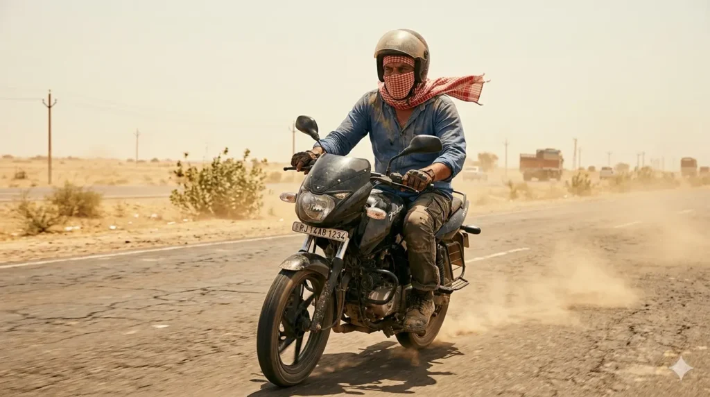 लू से बचकर Bike कैसे चलाएं
