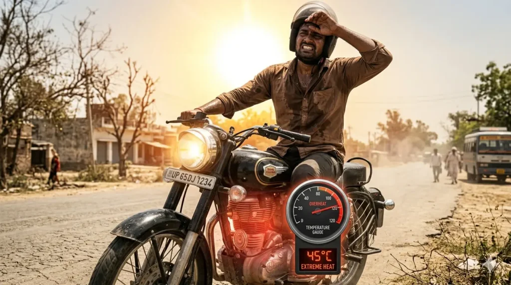 गर्मी में Bike Overheat क्यों होती है