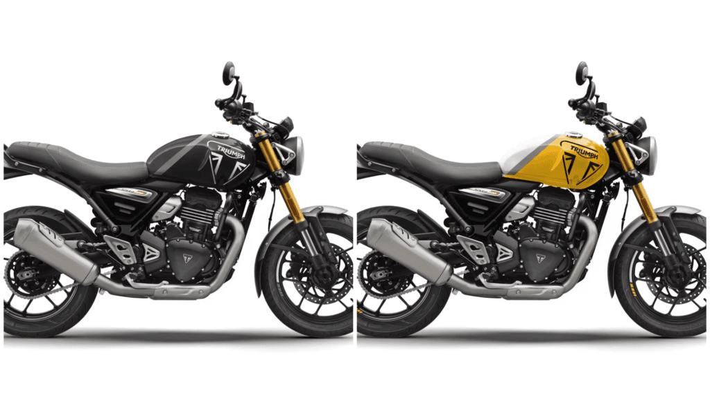 Triumph 350cc बाइक रेंज