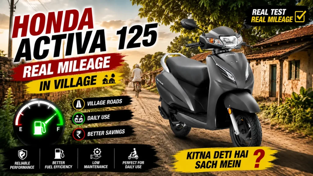 Honda Activa 125 Real Mileage Test 2026