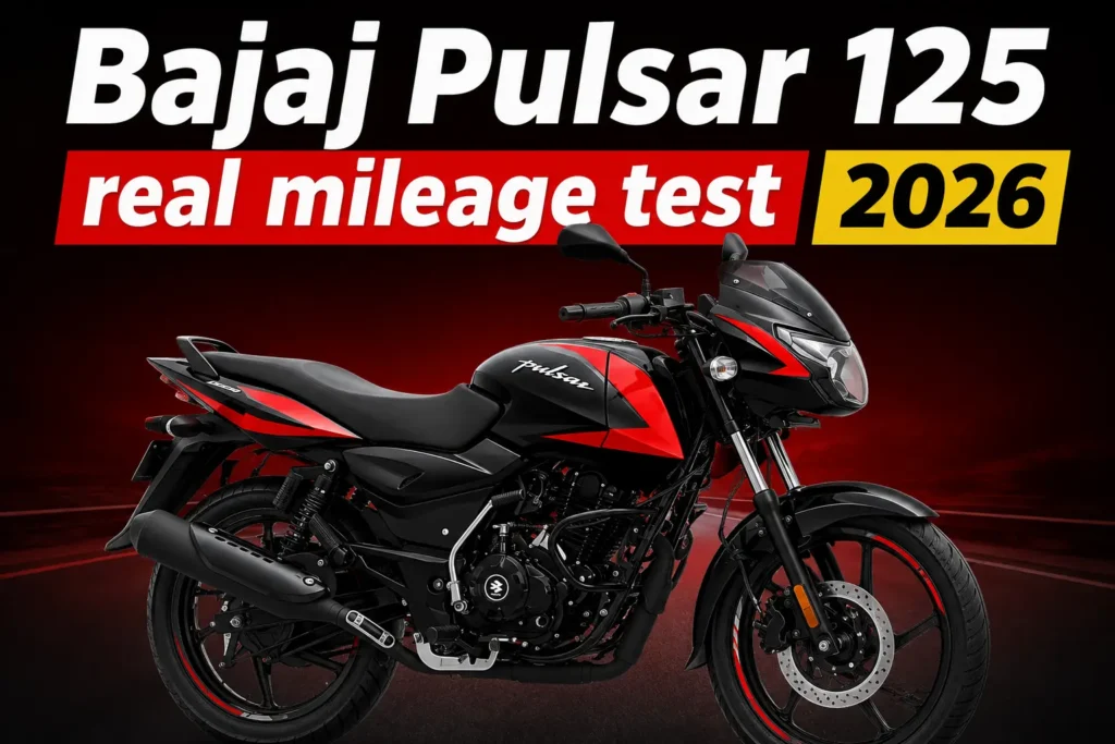 Bajaj Pulsar 125 real mileage test 2026