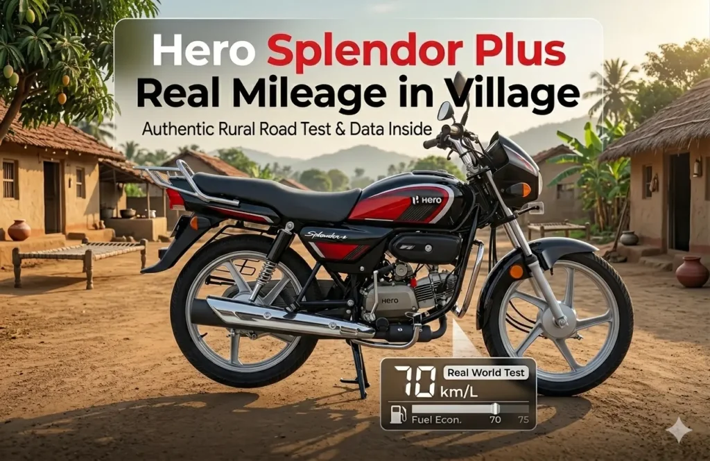 Hero Splendor Plus Real Mileage Test 2026