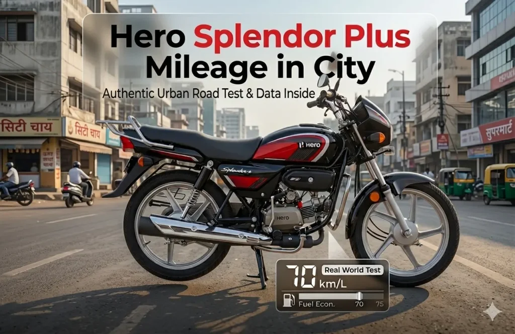 Hero Splendor Plus Real Mileage Test 2026