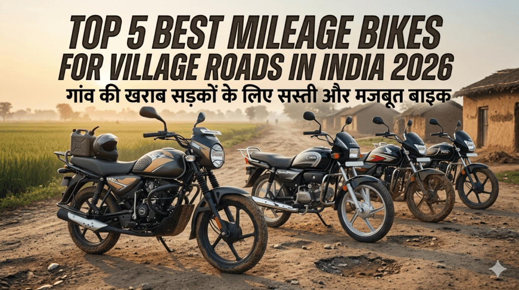 Best Mileage Bikes for Village Roads