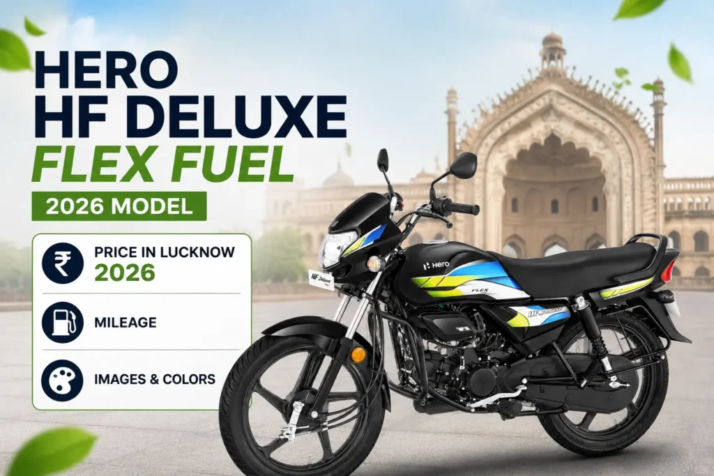 HF Deluxe Flex Fuel Price in Lucknow 2026
