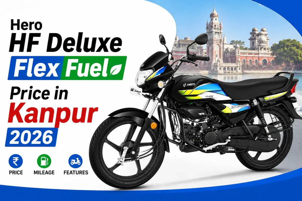 HF Deluxe Flex Fuel Price in Kanpur 2026